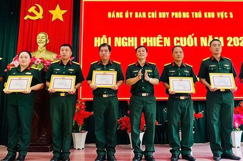 Đảng ủy Ban Chỉ huy phòng thủ Khu vực 5 - An Biên hoàn thành và vượt 9/9 chỉ tiêu nghị quyết
