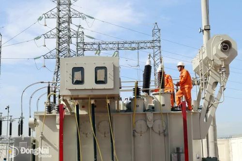 Đóng điện thành công máy 2 Trạm biến áp 110kV Sân bay Long Thành
