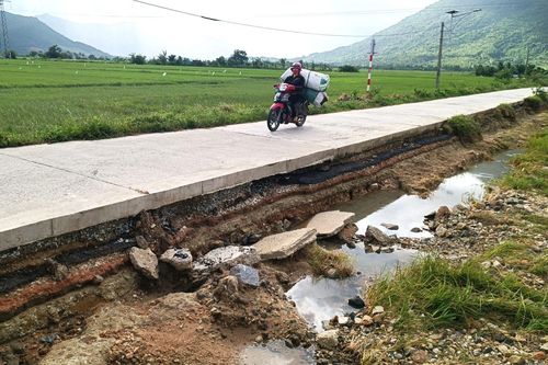 Xã Vạn Ninh bị nhiều thiệt hại do mưa lũ