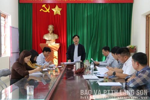 Kiểm tra chương trình giảm nghèo, xây dựng nông thôn mới tại xã Hữu Liên