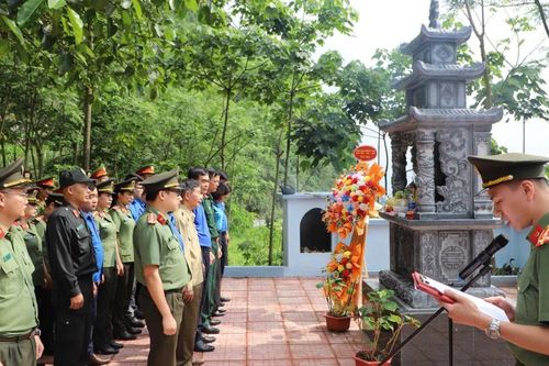 Tuổi trẻ Công an Lào Cai đoàn kết, bản lĩnh, vững vàng biên cương