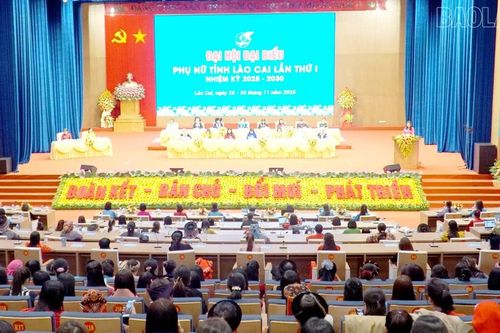 Phiên thứ nhất Đại hội đại biểu Phụ nữ tỉnh Lào Cai lần thứ I, nhiệm kỳ 2025 - 2030