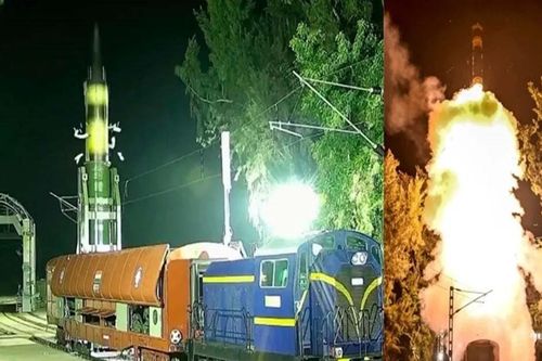 Ấn Độ phóng thử Agni Prime từ bệ phóng đường sắt