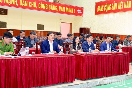 Đảng ủy xã Ninh Cường triển khai các Nghị quyết, Chương trình trọng tâm và Kế hoạch kiểm điểm, đánh giá năm 2025