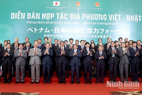 Ninh Bình tham dự Diễn đàn Hợp tác địa phương Việt Nam - Nhật Bản