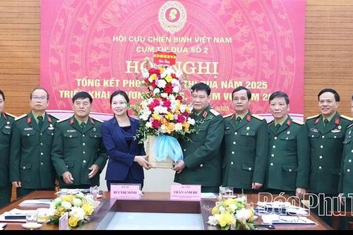 Cụm thi đua số 2 Hội Cựu chiến binh Việt Nam tổng kết phong trào thi đua