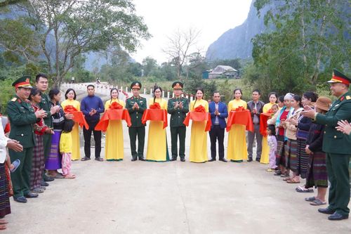 Đoàn Kinh tế - Quốc phòng 79: Thực hiện chương trình an sinh xã hội tại xã Kim Ngân