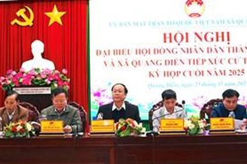 Cử tri kiến nghị các vấn đề về giao thông, môi trường và chính sách an sinh