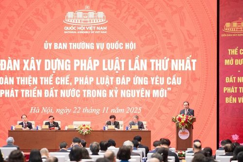 Nhìn lại Diễn đàn Xây dựng pháp luật lần thứ Nhất: Nâng cao năng lực thể chế cho cán bộ cơ sở