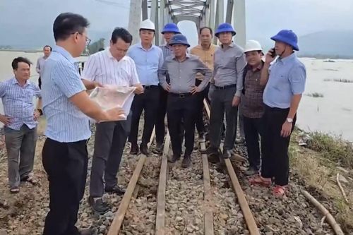 Dự kiến thông tuyến đường sắt qua Nam Trung bộ tối 25/11