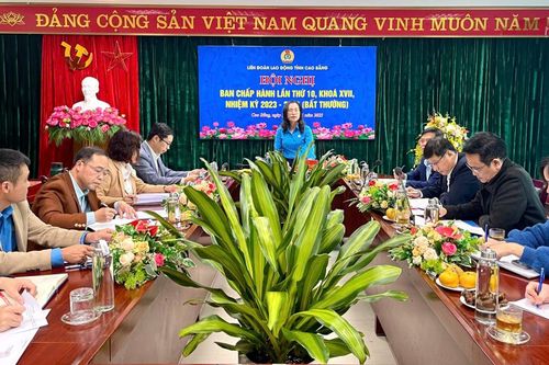 Đồng chí Bế Đăng Khoa trúng cử Chủ tịch Liên đoàn Lao động tỉnh