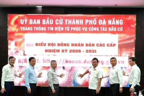 Đà Nẵng ra mắt Trang tin điện tử của Ủy ban Bầu cử thành phố