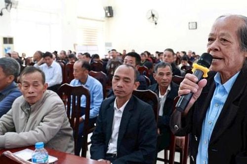 Nhân dân xã Ứng Thiên Kiến nghị nhiều vấn đề dân sinh bức xúc