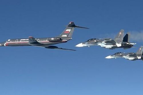Máy bay 'Ngọc trai đen' Tu-134 độc nhất vô nhị của Nga bị NATO chặn trên biển Baltic