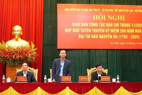 Tập trung tuyên truyền lan tỏa giá trị di sản Nguyễn Du