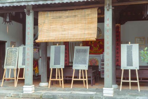 Trưng bày di sản tư liệu thác bản văn bia ở Hội An
