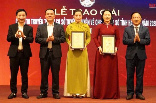 Hà Tĩnh vinh danh 16 tác phẩm truyền thanh tiêu biểu về chuyển đổi số