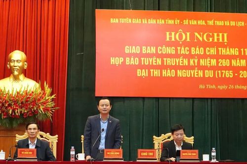 Nhiều hoạt động kỷ niệm 260 năm Ngày sinh Đại thi hào Nguyễn Du