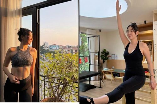 MC Mai Ngọc khoe vóc dáng cực phẩm sau sinh, lộ rõ cơ bụng số 11