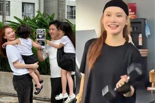 Nhã Phương vẫn tập gym dù bụng bầu đã lớn, netizen lo lắng đưa lời khuyên