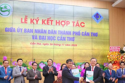 TP Cần Thơ hợp tác cùng 6 trường ĐH đào tạo, nghiên cứu phát triển thành phố
