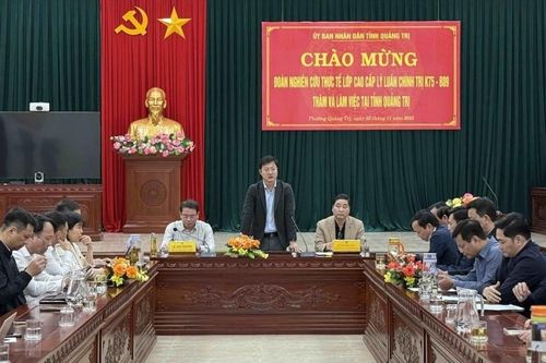 Hành trình học tập, tri ân và sẻ chia trên mảnh đất Quảng Trị anh hùng