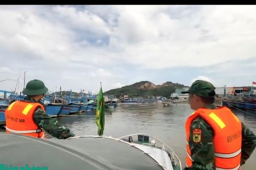BĐBP tỉnh Khánh Hòa kích hoạt đồng bộ các phương án, chủ động ứng phó bão số 15