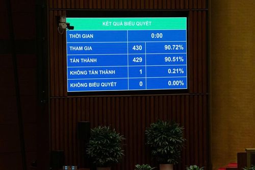 Quốc hội thông qua các luật về tương trợ tư pháp