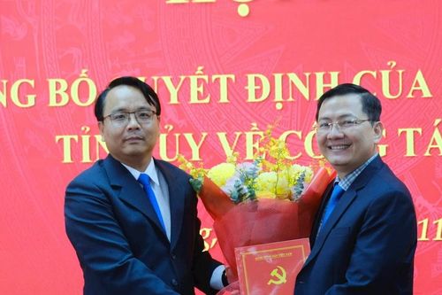 Công bố quyết định của Ban Thường vụ Tỉnh ủy Lâm Đồng về công tác cán bộ