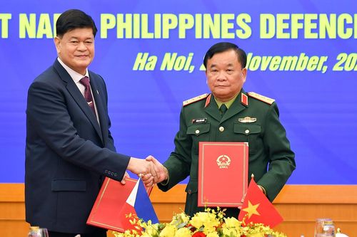 Thượng tướng Hoàng Xuân Chiến chủ trì Đối thoại chính sách quốc phòng với Philippines