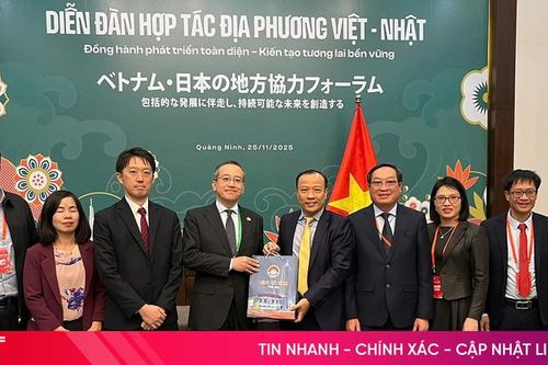 Đoàn công tác tỉnh Hà Tĩnh tham gia Diễn đàn hợp tác địa phương Việt - Nhật