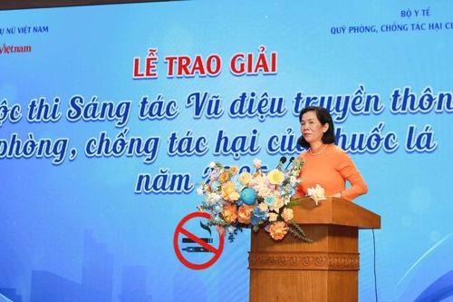 20 tác phẩm đoạt giải Cuộc thi 'Sáng tác vũ điệu truyền thông về phòng, chống tác hại của thuốc lá năm 2025'