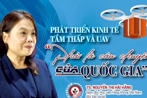 Phát triển kinh tế tầm thấp và UAV 'Phải là câu chuyện của quốc gia'