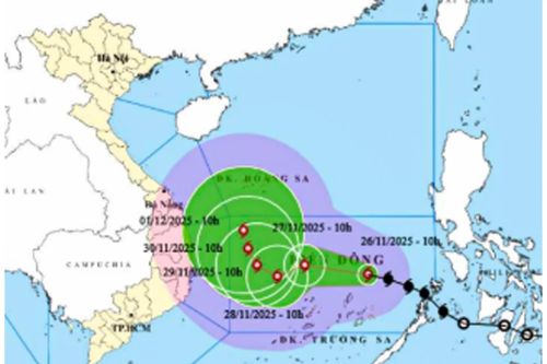 Dự báo 3 khả năng xảy ra của bão số 15