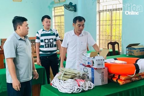 Xã Cam Lâm lên các phương án ứng phó bão số 15
