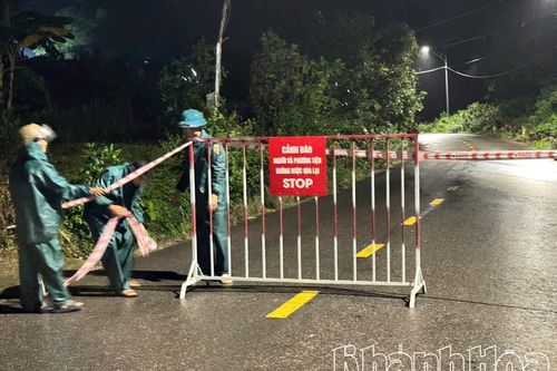 Xã Trung Khánh Vĩnh huy động các lực lượng ứng phó bão số 15