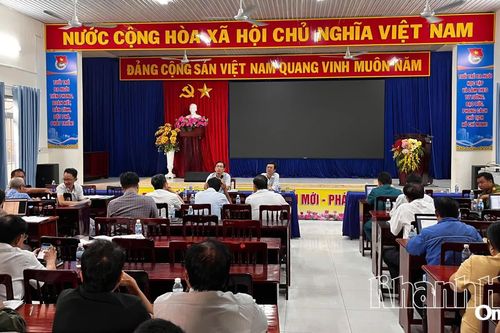 Phường Ba Ngòi sẵn sàng lực lượng, phương tiện ứng phó bão số 15