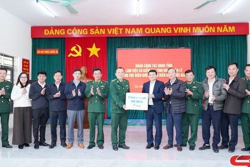 Đồng chí Phó Chủ tịch UBND tỉnh kiểm tra tình hình quản lý đường biên, mốc giới