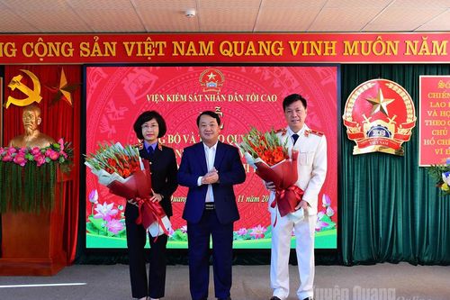 Đồng chí Lý Văn Huấn được điều động, bổ nhiệm giữ chức Viện trưởng Viện Kiểm sát nhân dân tỉnh Tuyên Quang