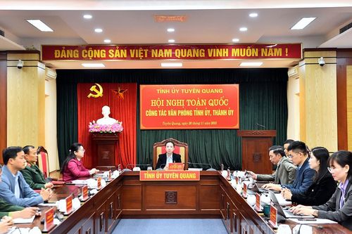 Nâng cao chất lượng tham mưu, phục vụ, đẩy mạnh chuyển đổi số trong công tác Văn phòng cấp ủy