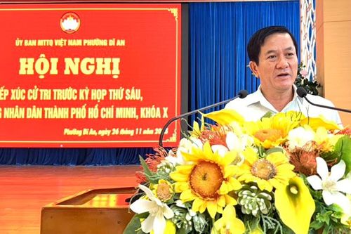 TP. Hồ Chí Minh: Cử tri kiến nghị nhiều vấn đề an sinh xã hội, hạ tầng giao thông