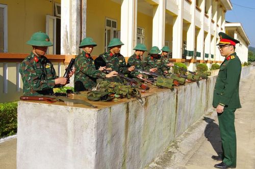 Bộ Chỉ huy Quân sự tỉnh kiểm tra công tác thực hiện nhiệm vụ tại Trung đoàn 852