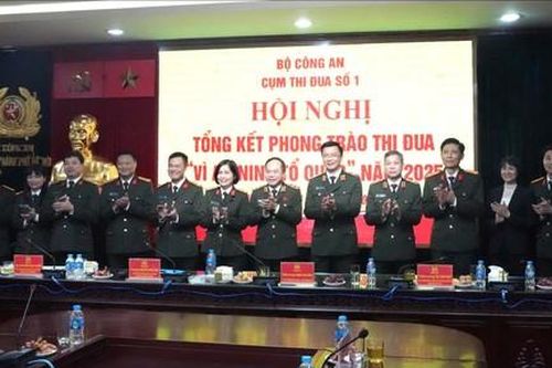 Cụm thi đua số 1 – Bộ Công an quyết tâm triển khai thực hiện hiệu quả phong trào thi đua 'Ba nhất'