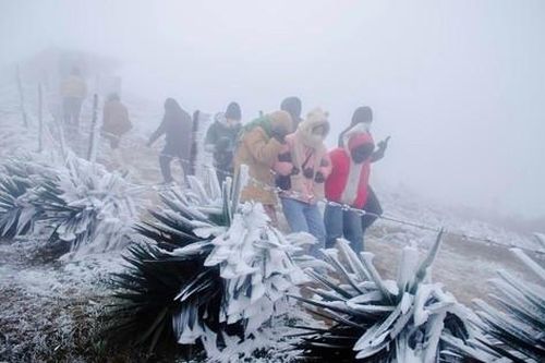 Miền Bắc đối mặt rét khô, sương muối dày trong thời gian tới