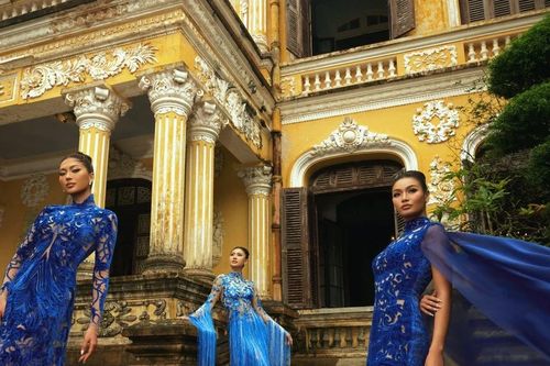 Ba nàng hậu Cosmo cùng NTK Lê Thanh Hòa tái hiện ký ức vàng son của Huế