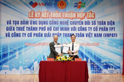 FPT bắt tay Thuế TP.HCM ứng dụng AI nâng cao hiệu quả