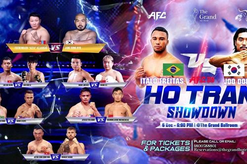 Đấu trường MMA đỉnh cao AFC trở lại Việt Nam