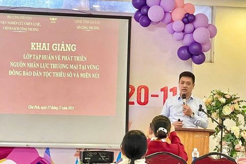Gia Lai: Tập huấn nâng cao năng lực thương mại vùng đồng bào DTTS