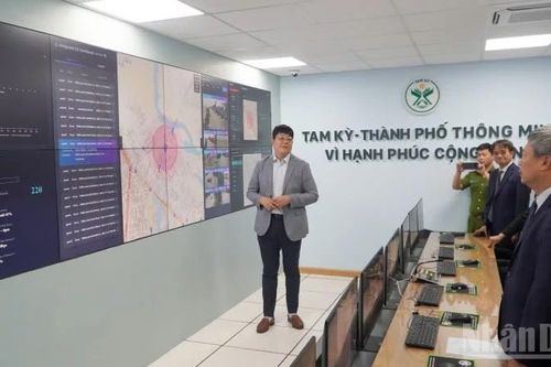 Khánh thành Trung tâm điều hành đô thị thông minh tại phường Tam Kỳ