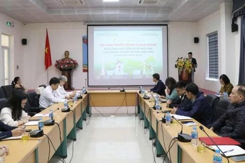 Khai giảng khóa đào tạo kiểm kê khí nhà kính cho doanh nghiệp
